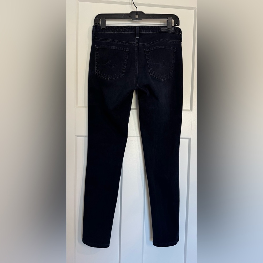 AG Adriano Goldschmied Prima Cigarette Leg Jeans Sulfur Deep Navy Size 27R - Picture 12 of 17